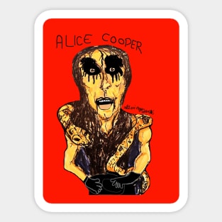 Alice Cooper Welcome to My Nightmare Sticker